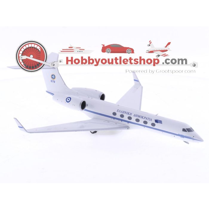 Schaal 1:200 NG Models 75009 Gulsream G-V Hellenic Ari Force Reg. 678 #7726