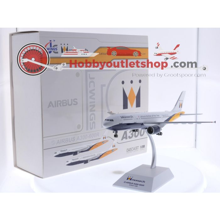 Schaal 1:200 JC Wings LH2218 Airbus A300-600R Monarch Air Reg. G-MONS #7727