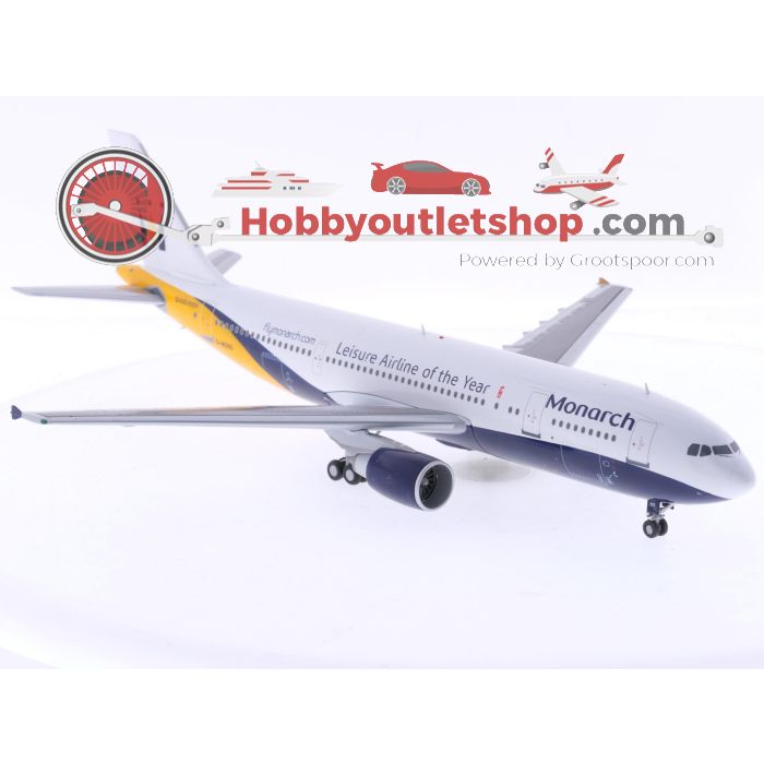 Schaal 1:200 JC Wings LH2218 Airbus A300-600R Monarch Air Reg. G-MONS #7727