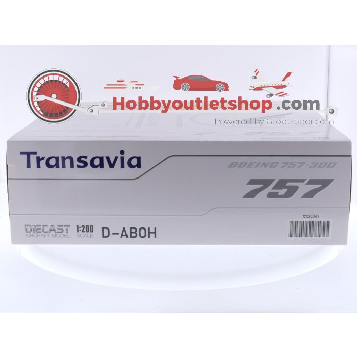 Schaal 1:200 JC Wings XX20347 Boeing 757-300 Transavia / Conder Hybrid livery Reg. D-ABOH #7728