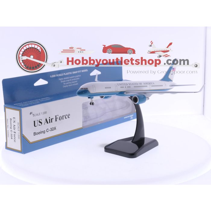 Schaal 1:200 Hogan 10260 Boeing C-32A US Air Force Reg. 80001 #7731 - sku: 20250610031101 - Used - Very good condition - Photo 8
