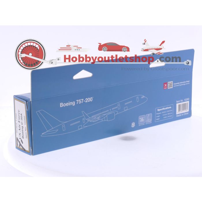Schaal 1:200 Hogan 10260 Boeing C-32A US Air Force Reg. 80001 #7731 - sku: 20250610031101 - Used - Very good condition - Photo 7
