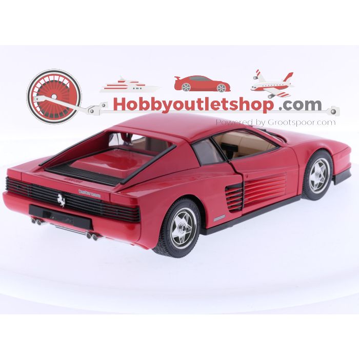 Schaal 1:18 Bburago 3019 Ferrari Testarossa #7738