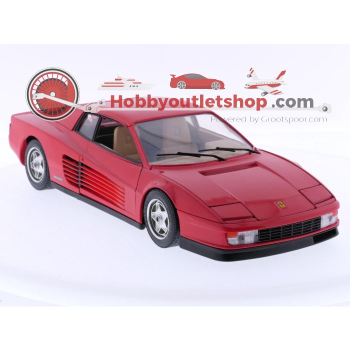 Schaal 1:18 Bburago 3019 Ferrari Testarossa #7738