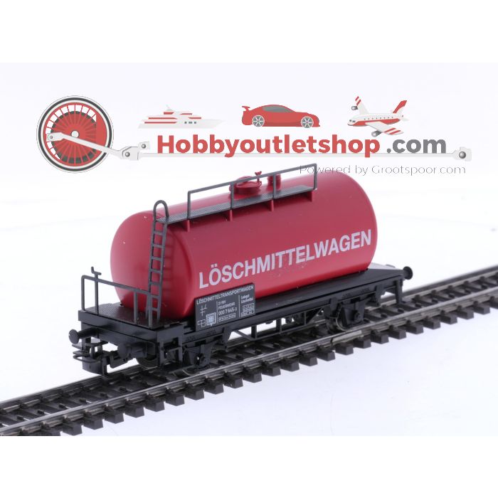 Schaal H0 Märklin goederenwagens set met brandweer vrachtwagen uit startset 29750 #7739