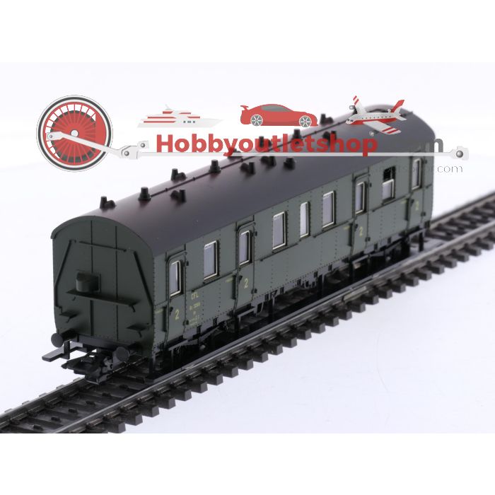 Schaal H0 Märklin 43971 4 Lokaal-personenrijtuigen uit de '50-er jaren '50 jaar CFL' van de CFL #7741