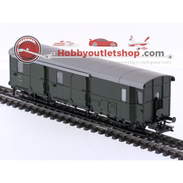 Schaal H0 Märklin 43971 4 Lokaal-personenrijtuigen uit de '50-er jaren '50 jaar CFL' van de CFL #7741