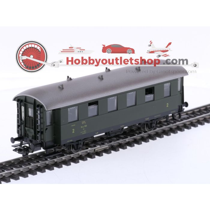 Schaal H0 Märklin 43971 4 Lokaal-personenrijtuigen uit de '50-er jaren '50 jaar CFL' van de CFL #7741