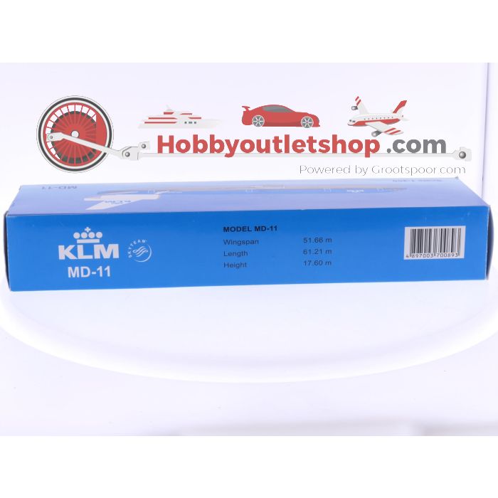Schaal 1:200 PPC Holland 700893  McDonnell Douglas MD-11 KLM Reg. PH-KCD #7765 - sku: 202506190334231 - Used - Like new - Photo 8