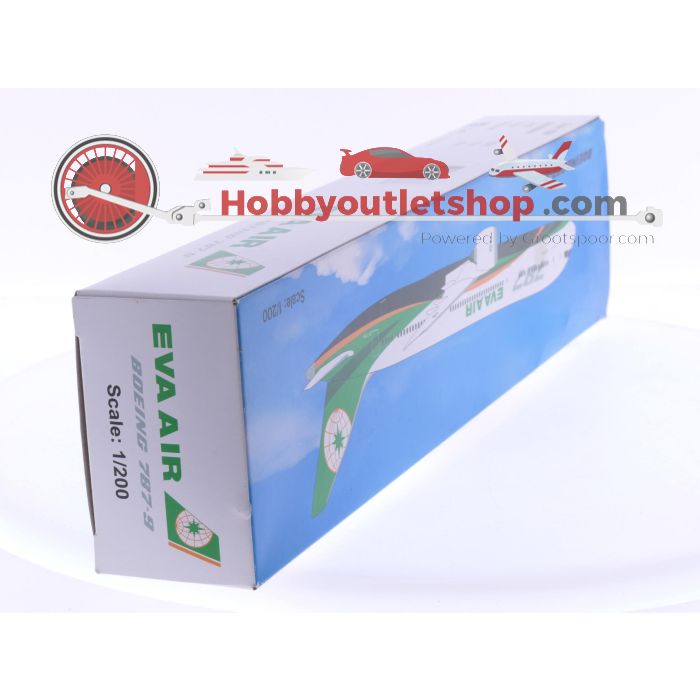 Schaal 1:200 PPC Holland 221676 Boeing 787-9 Eva Air Reg. B-17881 #7767
