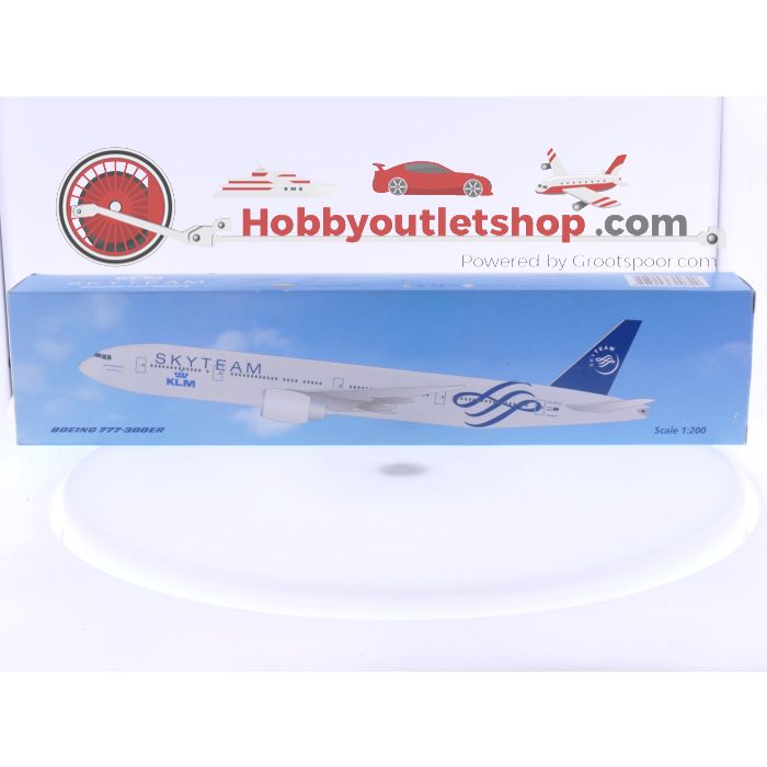 Schaal 1:200 PPC Holland 700749 Boeing 777-300ER KLM 'Skyteam' Reg. PH-BVQ #7770