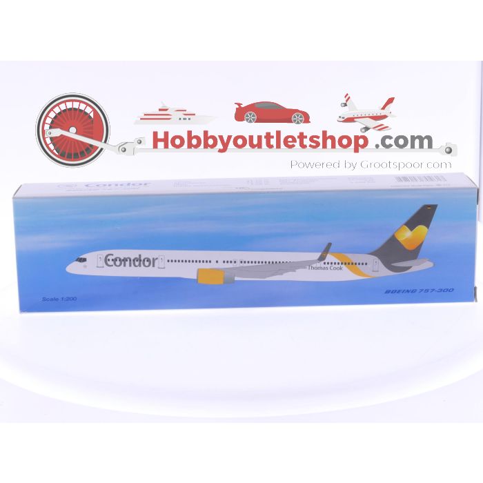 Schaal 1:200 PPC Holland 704617 Boeing 757-300 Condor 'Thomas Cook' Reg. NA #7774 - sku: 20250624121836 - Nieuw - Afbeelding 2