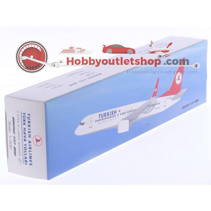 Schaal 1:200 PPC Holland 872540 Boeing 737-800 Turkish Airlines Reg. TC-JGM #7778 - sku: 20250624032439 - Gebruikt - Zo goed als nieuw - Afbeelding 3