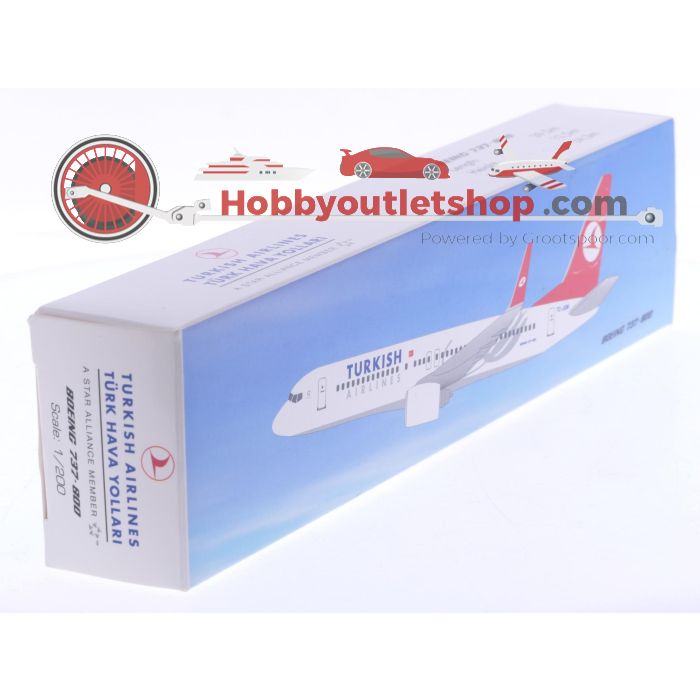 Schaal 1:200 PPC Holland 872540 Boeing 737-800 Turkish Airlines Reg. TC-JGM #7778 - sku: 20250624032439 - Gebruikt - Zo goed als nieuw - Afbeelding 4