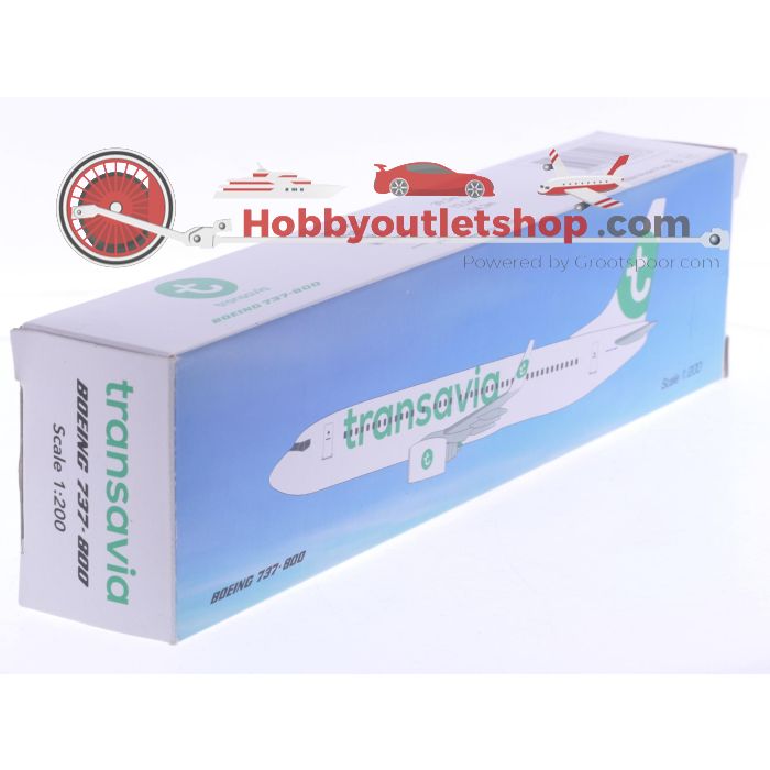 Schaal 1:200 PPC Holland 704976 Boeing 737-800 Transavia Reg. PH-TRA #7779