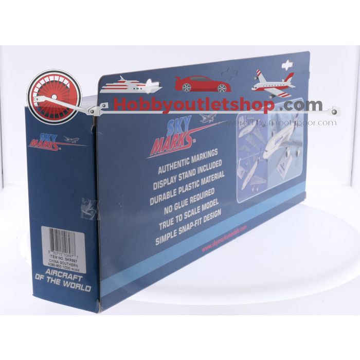 Schaal 1:200 Skymarks SKR697 Airbus A380-800 China Southern Airlines Reg. B-6136 #7787 - sku: 20250625032629 - Nieuw - Afbeelding 3