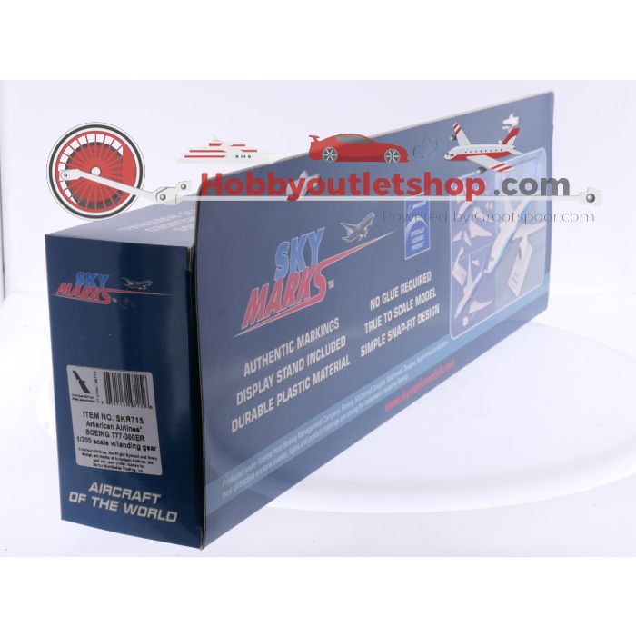 Schaal 1:200 Skymarks SKR715 Boeing B777-300ER American Airlines Reg. N78AN 7LB #7794 - sku: 20250626112423 - Nieuw - Afbeelding 4