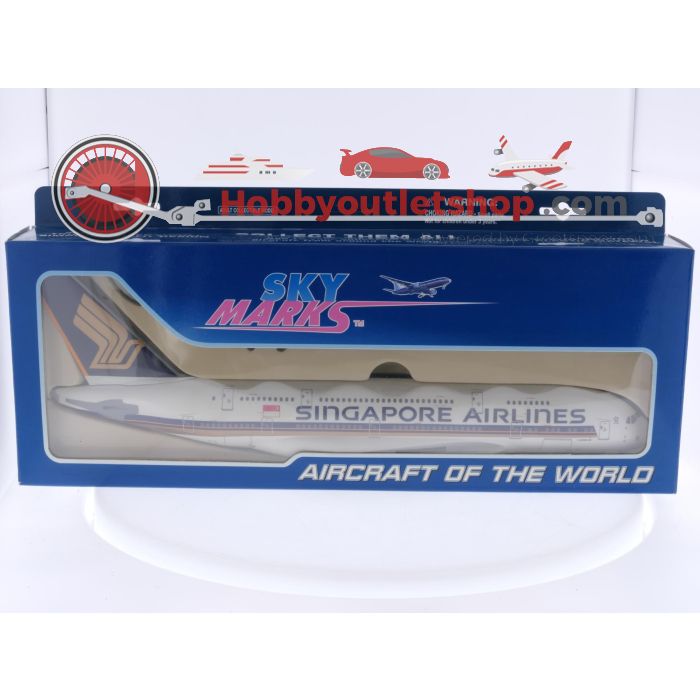 Schaal 1:200 Skymarks SKR050 Airbus A380 Singapore Airlines Reg. 9V-SKG #7800