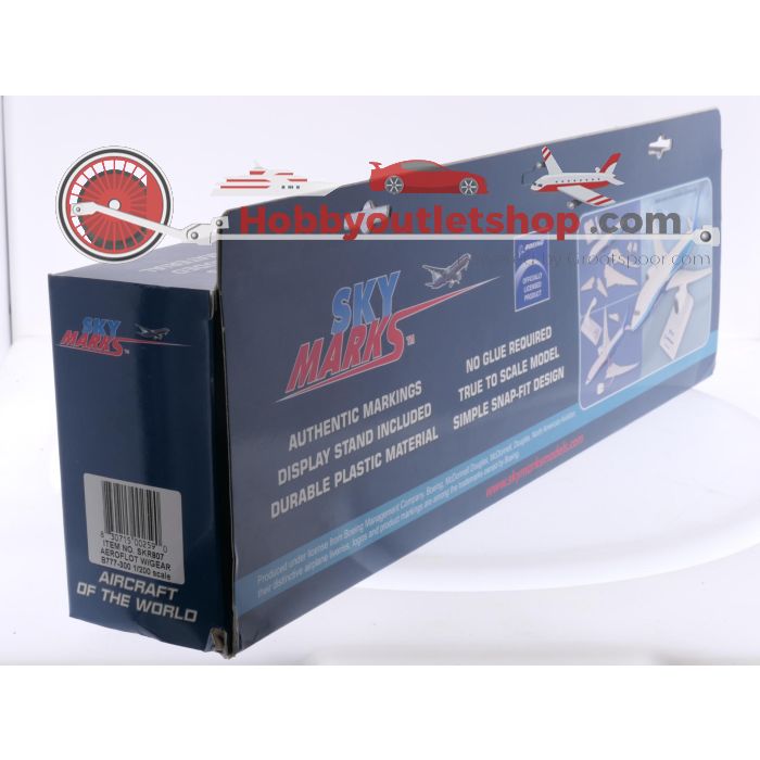 Schaal 1:200 Skymarks SKR807 Boeing B777-300 Aeroflot Rusian Airlines Reg. VP-BGD #7805 - sku: 20250626035855 - Nieuw - Afbeelding 4