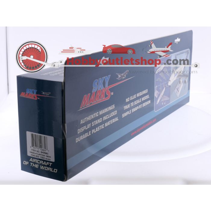 Schaal 1:200 Skymarks SKR683 Airbus A340-600 Virgin Atlantic Reg. G-VNSP #7807