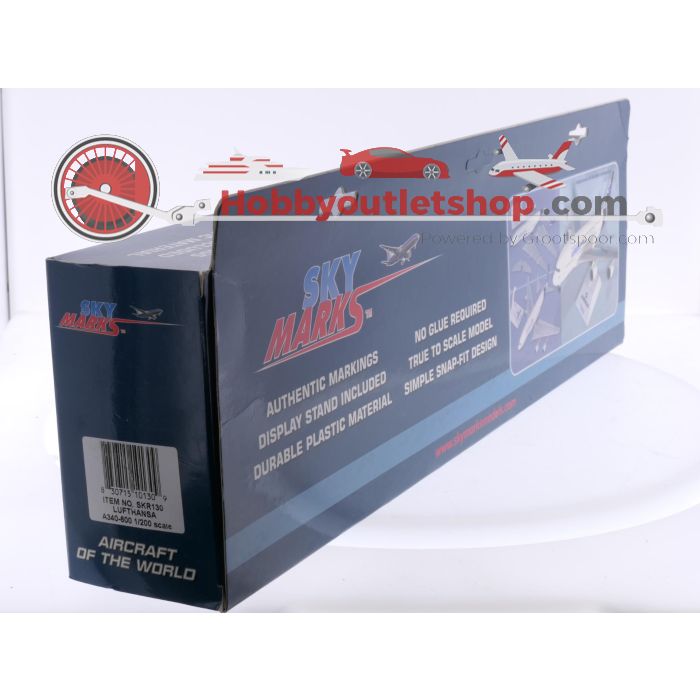 Schaal 1:200 Skymarks SKR130 Airbus A340-600 Lufthansa Reg. D-AIHA #7808 - sku: 20250626051219 - Nieuw - Afbeelding 4