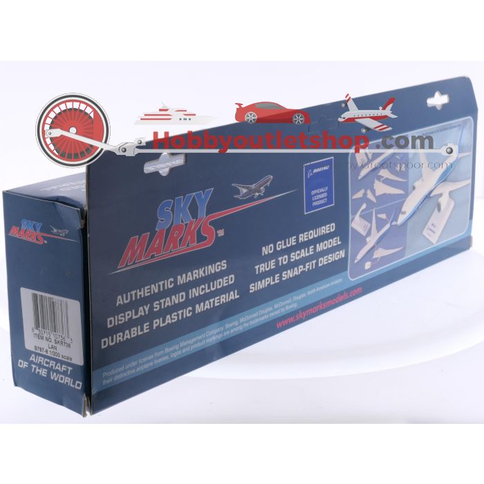 Schaal 1:200 Skymarks SKR736 Boeing B787-8 LAN Airlines Reg. CC-BBA #7823