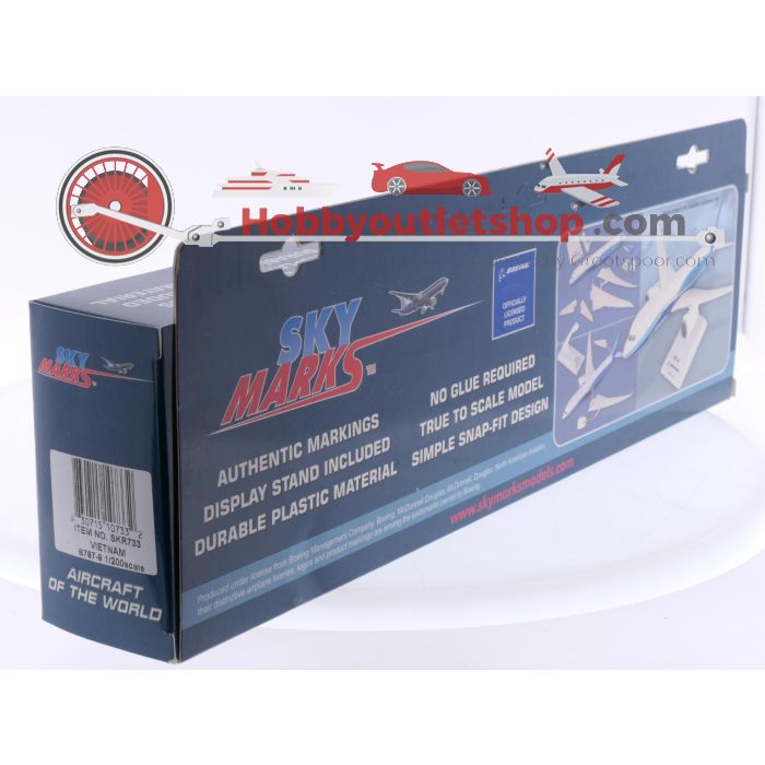 Schaal 1:200 Skymarks SKR733 Boeing B797-9 Vietnam Airlines Reg. NA #7835