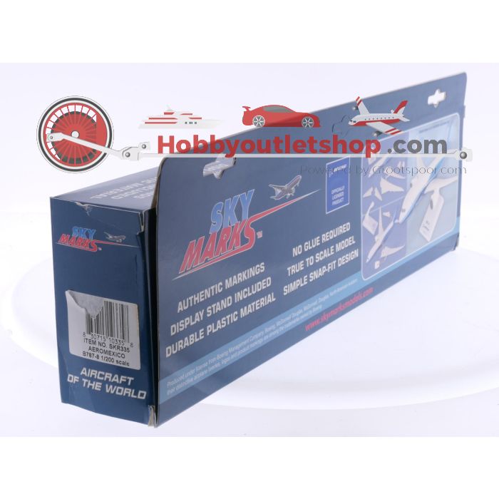 Schaal 1:200 Skymarks SKR335 Boeing 787-8 Aeromexico Reg. N/A #7845 - sku: 20250708111809 - Nieuw - Afbeelding 3