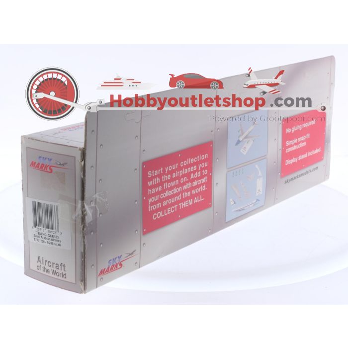 Schaal 1:200 Skymarks SKR103 Boeing 777-200 Saudi Arabian Airlines Reg. HZ-AKH #7858