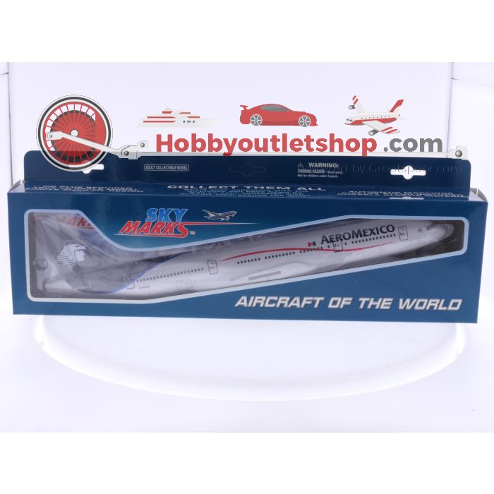 Schaal 1:200 Skymarks SKR270 Boeing 777-200ER Aeromexico W/Gear Reg. N745AM #7870