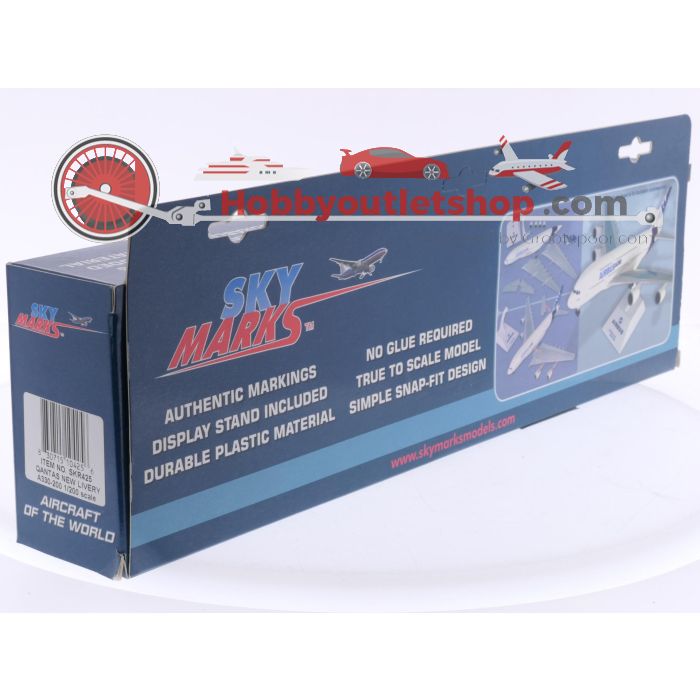 Schaal 1:200 Skymarks SKR425 Airbus 330-200 Qantas 'New livery' Reg. VH-EBH #7876