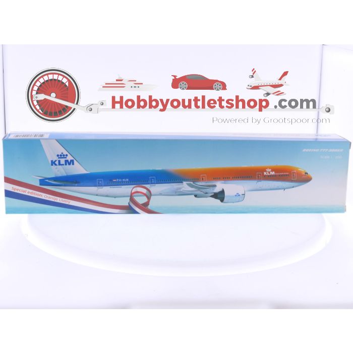 Schaal 1:200 PPC Holland 220150 Boeing 777-300ER 'Orange Pride' Reg. PH-KLM #7882