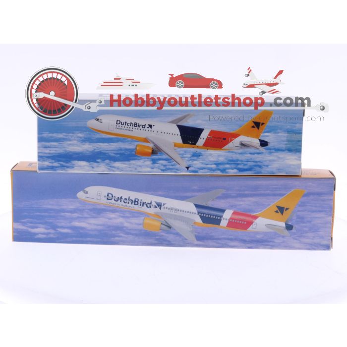 Schaal 1:200 PPC Holland set van 2 DutchBird vliegtuigen Airbus A320-200 Reg. PH-DBR en Boeing 757-200 Reg. PH-DBR #7892