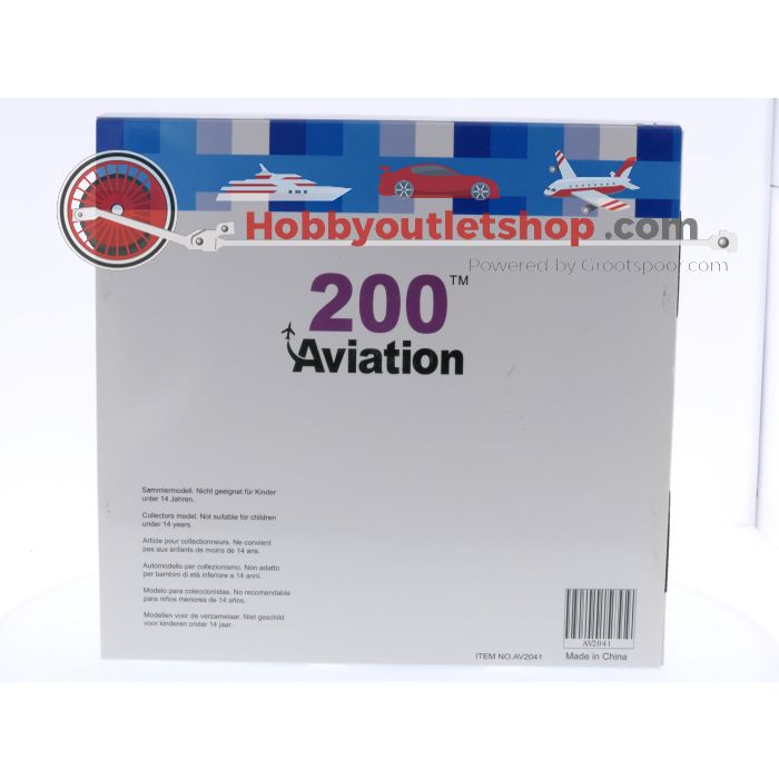 Schaal 1:200 Aviation200 AV2041 Airbus A320 Air Asia Reg. F-WWIQ #7907 - sku: 20250711025310 - New - Photo 3