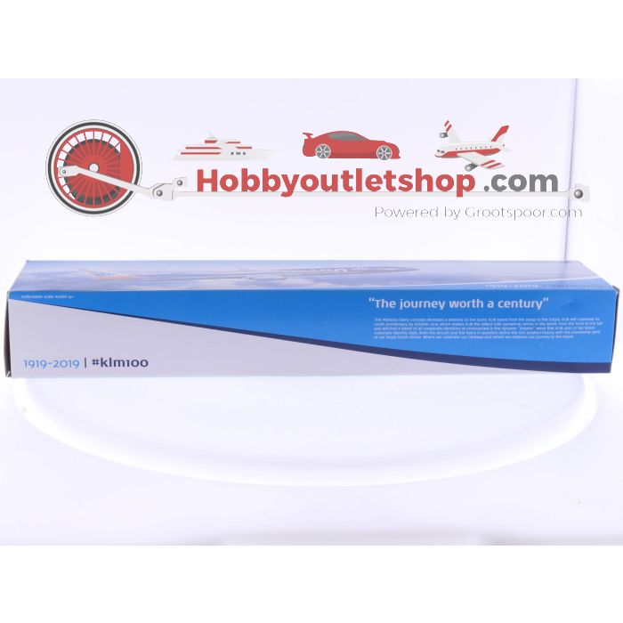 Schaal 1:200 Mega models Boeing 787-10 '100 jaar KLM 1919-2019' Reg. N/A #7908