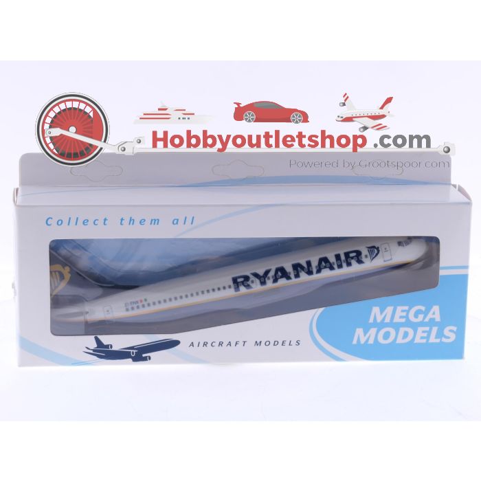 Schaal 1:200 Mega Models 703764 Boeing 737-800 Ryanair Reg. EI-ENX #7917