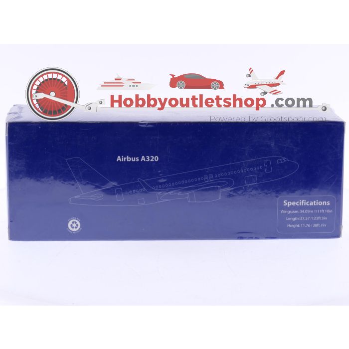 Schaal 1:200 Lupa LU056 Airbus A320 IndiGo Reg. VT-IFZ #7935