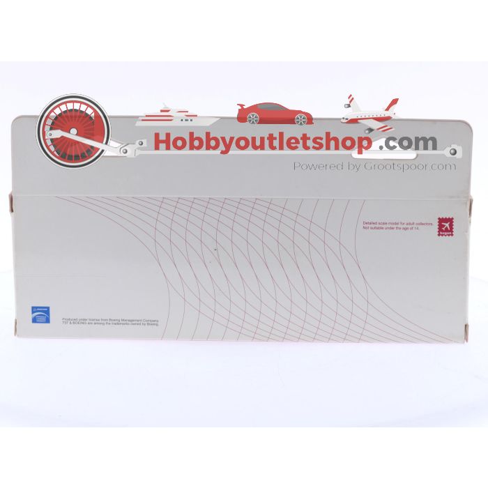 Schaal 1:200 Hogan Wings 3800-A Boeing 737-800 Air India Express Reg. VT-AXA #7949