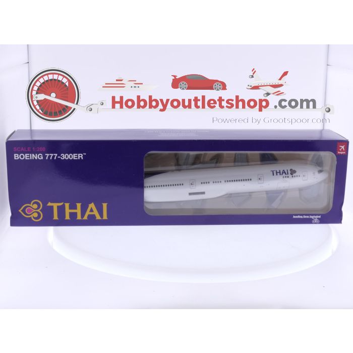 Schaal 1:200 Hogan Wings 4173 Boeing 777-300ER Thai Airways Reg. HS-TKJ #7966