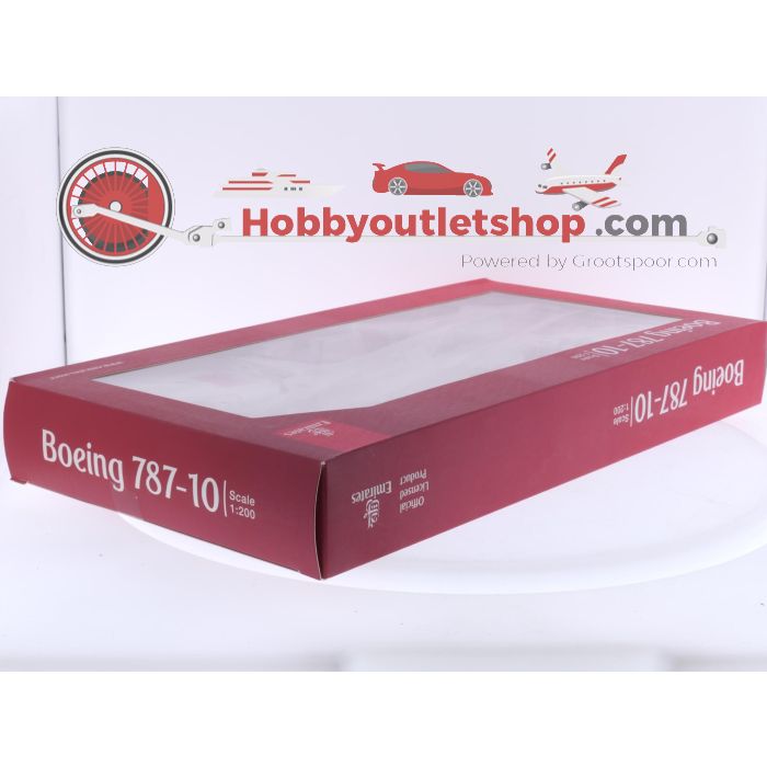 Schaal 1:200 Emirates Boeing 787-10 Dreamliner Reg. N/A #7976