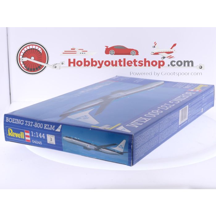 Schaal 1:144 Revell 04245 Boeing 737-800 KLM Reg. PH-BXA/PH-BXB #7981