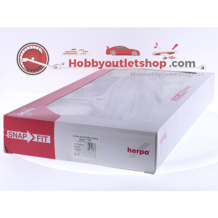Schaal 1:200 Herpa 609586 Boeing 787-8 Dreamliner China Southern Reg. B-2727 #7987 - sku: 20250723034541 - Neu - Bild 4