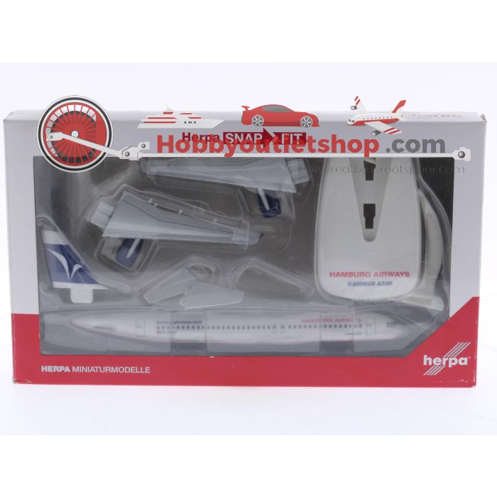 Schaal 1:200 Herpa 609197 Airbus A320 Hamburg Airways Reg. D-AHHC #7991
