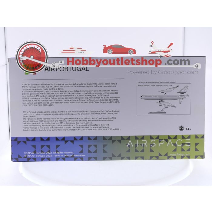 Schaal 1:200 Herpa 613552 Airbus A330-900Neo TAP Air Portugal Reg. CS-TUD #7993