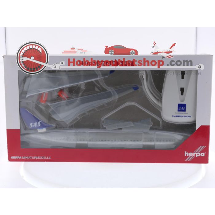 Schaal 1:200 Herpa 609234 Airbus A330-300 SAS Scandinavian Airlines Reg. SE-REE #7994
