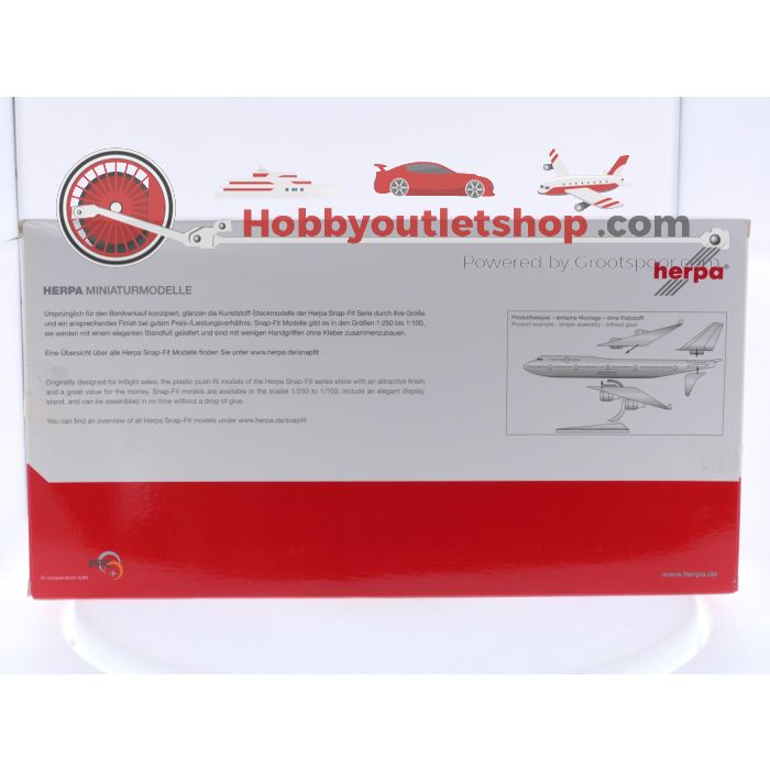 Schaal 1:200 Herpa 613217 Airbus A350-900 Aeroflot Russian Airlines 'P. Tsjaikovski' Reg. VQ-BFY #7996