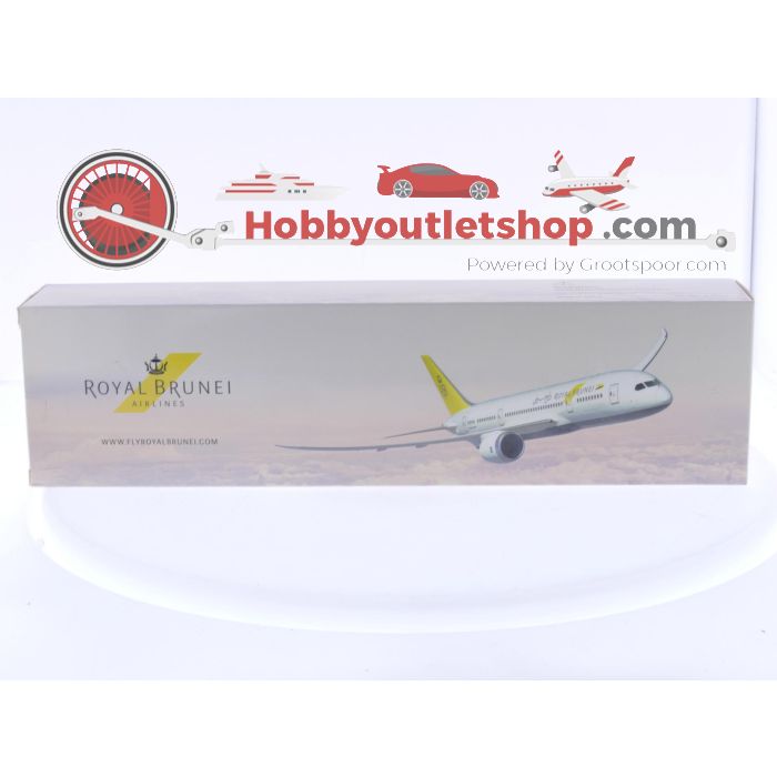 Schaal 1:200 Hogan Wings 704878 Boeing 787-8 Dreamliner Royal Brunei Airlines Reg. N/A #8008