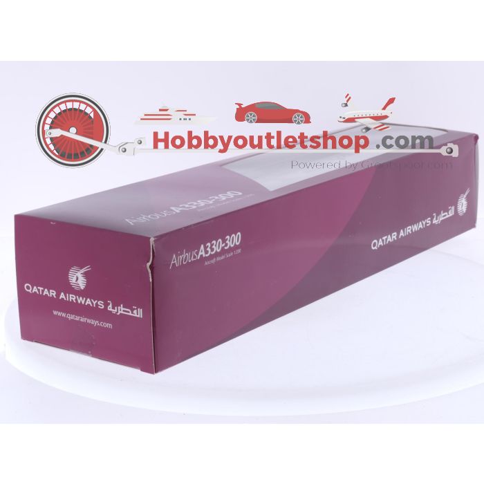 Schaal 1:200 Hogan Wings HG2322 Airbus A330-300 Qatar Airways Reg. A7-AEH #8012