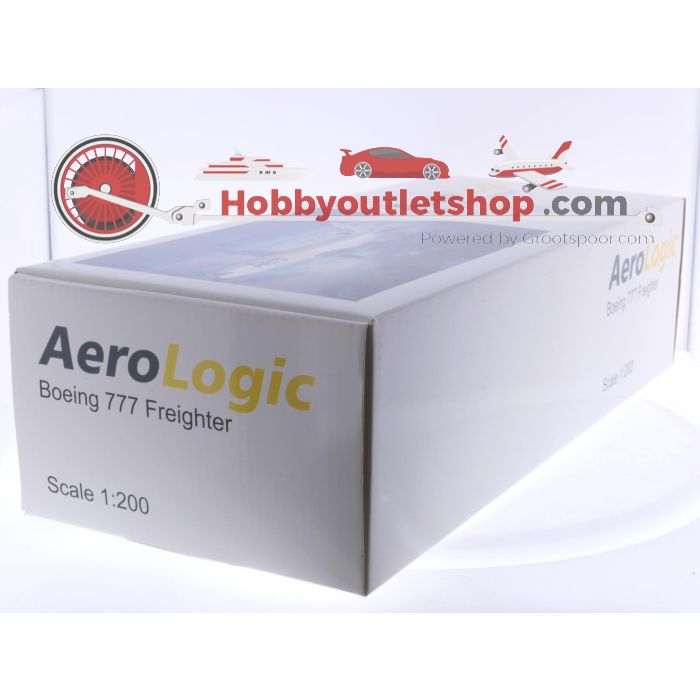 Schaal 1:200 Limox Wings LS10 Boeing 777 Freighter AeroLogic Reg. D-AALA #8017