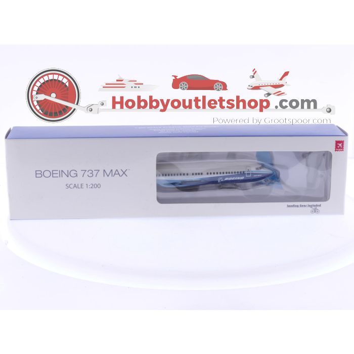 Schaal 1:200 Hogan Wings 11342 Boeing 737 MAX 7 Reg. N/A #8019